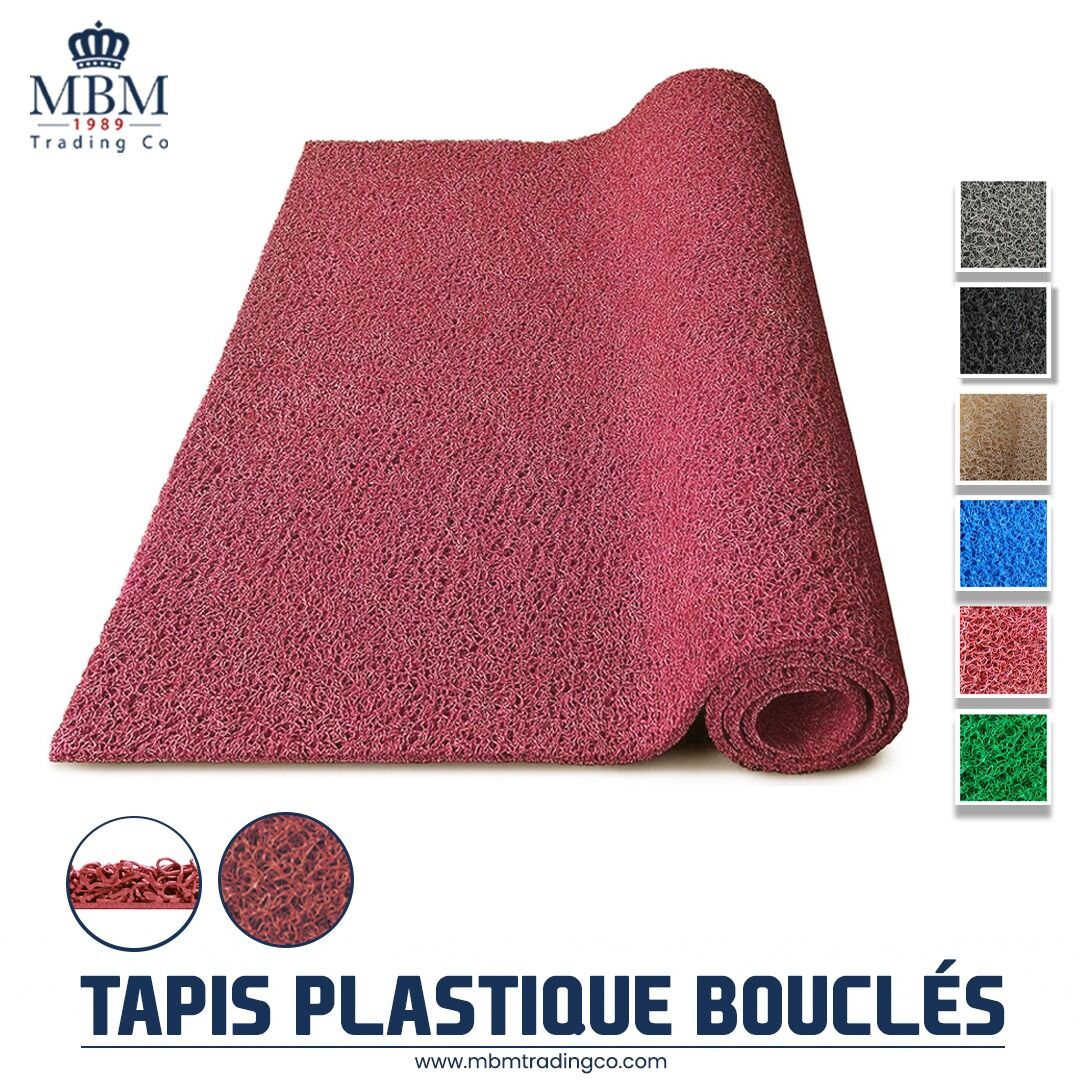 TAPIS PLASTIQUE BOUCLÉE TAPIS PLASTIQUE BOUCLÉE